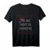 Lustiges Weihnachts-T-Shirt 'Hoit di Goschn' - Ugly Christmas Bayern T-Shirt für Dialektsprecher, Männer, Damen & Kinder, Perfekt als Geschenk zu Weihnachten