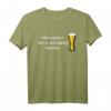 Lustiges Weißbier Glas T-Shirt - Bayerisches Bier Geschenk für Weizenbierliebhaber, Partygänger & Wirtshausfans
