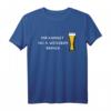 Lustiges Weißbier Glas T-Shirt - Bayerisches Bier Geschenk für Weizenbierliebhaber, Partygänger & Wirtshausfans