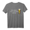 Lustiges Weißbier Glas T-Shirt - Bayerisches Bier Geschenk für Weizenbierliebhaber, Partygänger & Wirtshausfans