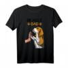Beagle Hunde Papa Dad Herrchen T-Shirt – Süßes Hundemotiv für Hundeliebhaber, Väter & Geschenkideen zum Geburtstag, Weihnachten & Vatertag