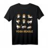 Beagle Yoga Shirt – Lustiges Meditation T-Shirt für Beagle- und Yoga-Liebhaber, perfekt als Geschenk zu Geburtstag, Weihnachten, Mutter- oder Vatertag
