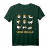 Beagle Yoga Shirt – Lustiges Meditation T-Shirt für Beagle- und Yoga-Liebhaber, perfekt als Geschenk zu Geburtstag, Weihnachten, Mutter- oder Vatertag
