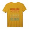 Pensionär 2023 T-Shirt – Eine echte Legende verlässt das Gelände, Originelles Geschenk für Ruhestand und Abschied