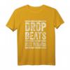 Drop Beats Not Bombs DJ T-Shirt - Elektronische Musik Party Geschenk für DJ und EDM Fans mit Vintage Look