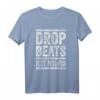 Drop Beats Not Bombs DJ T-Shirt - Elektronische Musik Party Geschenk für DJ und EDM Fans mit Vintage Look