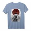 Samurai Krieger Vintage Kämpfer Retro Bushido Japanisches T-Shirt – Perfektes Geschenk für Anime-, Manga- und Samurai-Liebhaber