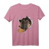 Niedliches Schäferhund-Gesicht im Schäferhund-Pyjama T-Shirt – Bequeme Hundemotive Mode für Schäferhund-Liebhaber