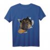 Niedliches Schäferhund-Gesicht im Schäferhund-Pyjama T-Shirt – Bequeme Hundemotive Mode für Schäferhund-Liebhaber