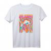 Jimi Hendrix Bunte Retro-Vibe-Linien T-Shirt – Offiziell lizenzierte Rockmusik-Mode für Fans
