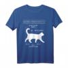 Katzen streicheln 1x1 - Lustiges Witz T-Shirt für Katzenliebhaber & Humorvolle Tierfreunde