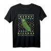HapKitten Merry Pickle Rickmas Ugly Christmas T-Shirt - Lustiges Rick and Morty Weihnachtsgeschenk für Erwachsene