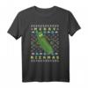 HapKitten Merry Pickle Rickmas Ugly Christmas T-Shirt - Lustiges Rick and Morty Weihnachtsgeschenk für Erwachsene