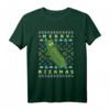 HapKitten Merry Pickle Rickmas Ugly Christmas T-Shirt - Lustiges Rick and Morty Weihnachtsgeschenk für Erwachsene