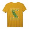HapKitten Merry Pickle Rickmas Ugly Christmas T-Shirt - Lustiges Rick and Morty Weihnachtsgeschenk für Erwachsene