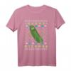 HapKitten Merry Pickle Rickmas Ugly Christmas T-Shirt - Lustiges Rick and Morty Weihnachtsgeschenk für Erwachsene