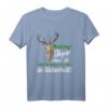Jäger über 50 lustiges Sprüche Geschenk Jagd T-Shirt - Originelles Outfit für den Jägergeburtstag & Waldparty mit Hirschkopf-Design