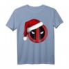 Marvel Deadpool Weihnachten Hat Logo T-Shirt - Offiziell lizenziertes Marvel Merchandise für Weihnachtsgeschenke