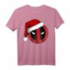 Marvel Deadpool Weihnachten Hat Logo T-Shirt - Offiziell lizenziertes Marvel Merchandise für Weihnachtsgeschenke