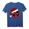 Marvel Deadpool Weihnachten Hat Logo T-Shirt - Offiziell lizenziertes Marvel Merchandise für Weihnachtsgeschenke