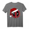 Marvel Deadpool Weihnachten Hat Logo T-Shirt - Offiziell lizenziertes Marvel Merchandise für Weihnachtsgeschenke