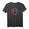 Cool Tie Dye Transparent DJ Smiley-Gesicht T-Shirt - Trendiges Batik Design, Geschenk für Männer, Frauen & Kinder