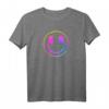 Cool Tie Dye Transparent DJ Smiley-Gesicht T-Shirt - Trendiges Batik Design, Geschenk für Männer, Frauen & Kinder