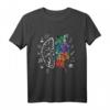 Kunst vs. Wissenschaft - Physik, Chemie, Mathe Nerd Künstler T-Shirt – Originelles Design für Wissenschafts- und Kunstliebhaber