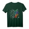 Kunst vs. Wissenschaft - Physik, Chemie, Mathe Nerd Künstler T-Shirt – Originelles Design für Wissenschafts- und Kunstliebhaber