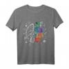 Kunst vs. Wissenschaft - Physik, Chemie, Mathe Nerd Künstler T-Shirt – Originelles Design für Wissenschafts- und Kunstliebhaber