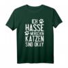 HapKitten T-Shirt für Katzenliebhaber & Menschenhasser – Humorvolles Statement für Damen & Herren