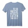 HapKitten T-Shirt für Katzenliebhaber & Menschenhasser – Humorvolles Statement für Damen & Herren