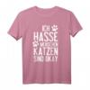 HapKitten T-Shirt für Katzenliebhaber & Menschenhasser – Humorvolles Statement für Damen & Herren