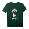 HapKitten Sylvester Airbrushed T-Shirt – Lizenziertes WB Cartoon Design für den besonderen Tag