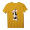 HapKitten Sylvester Airbrushed T-Shirt – Lizenziertes WB Cartoon Design für den besonderen Tag