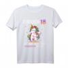 Lustiges Einhorn T-Shirt zum 18. Geburtstag für Mädchen und Frauen - Party Outfit und Geschenk für humorvolle Geburtstagsfeier
