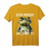 Guten Morgen? Ganz dünnes Eis! Lustiges Frosch Spruch T-Shirt für Morgenmuffel, Schichtarbeiter & Teenager – Witziges Geschenk für Humorliebhaber