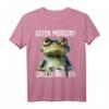 Guten Morgen? Ganz dünnes Eis! Lustiges Frosch Spruch T-Shirt für Morgenmuffel, Schichtarbeiter & Teenager – Witziges Geschenk für Humorliebhaber