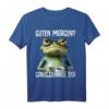 Guten Morgen? Ganz dünnes Eis! Lustiges Frosch Spruch T-Shirt für Morgenmuffel, Schichtarbeiter & Teenager – Witziges Geschenk für Humorliebhaber