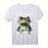 Guten Morgen? Ganz dünnes Eis! Lustiges Frosch Spruch T-Shirt für Morgenmuffel, Schichtarbeiter & Teenager – Witziges Geschenk für Humorliebhaber
