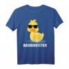 Lustiges Gelbe Badeente Quietscheente Bademeister T-Shirt – Perfekt für Rettungsschwimmer, Badeenten-Fans & als Geschenk