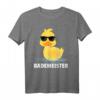 Lustiges Gelbe Badeente Quietscheente Bademeister T-Shirt – Perfekt für Rettungsschwimmer, Badeenten-Fans & als Geschenk