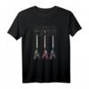Star Wars Lightsabers T-Shirt – Offizielles Merchandise für Fans, Cosplay & Popkultur-Liebhaber