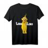 HapKitten T-Shirt mit Laa Laa Motiv - Klassisch geschnitten, doppelt genähter Saum, Perfekt als Geburtstagsgeschenk