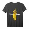 HapKitten T-Shirt mit Laa Laa Motiv - Klassisch geschnitten, doppelt genähter Saum, Perfekt als Geburtstagsgeschenk