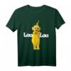 HapKitten T-Shirt mit Laa Laa Motiv - Klassisch geschnitten, doppelt genähter Saum, Perfekt als Geburtstagsgeschenk