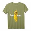 HapKitten T-Shirt mit Laa Laa Motiv - Klassisch geschnitten, doppelt genähter Saum, Perfekt als Geburtstagsgeschenk