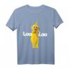 HapKitten T-Shirt mit Laa Laa Motiv - Klassisch geschnitten, doppelt genähter Saum, Perfekt als Geburtstagsgeschenk