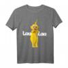 HapKitten T-Shirt mit Laa Laa Motiv - Klassisch geschnitten, doppelt genähter Saum, Perfekt als Geburtstagsgeschenk