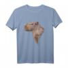 Capybara Grafik Art T-Shirt für Tierliebhaber – Lustiges Nagetier-Design, perfekt für Tierfans und Haustierbesitzer